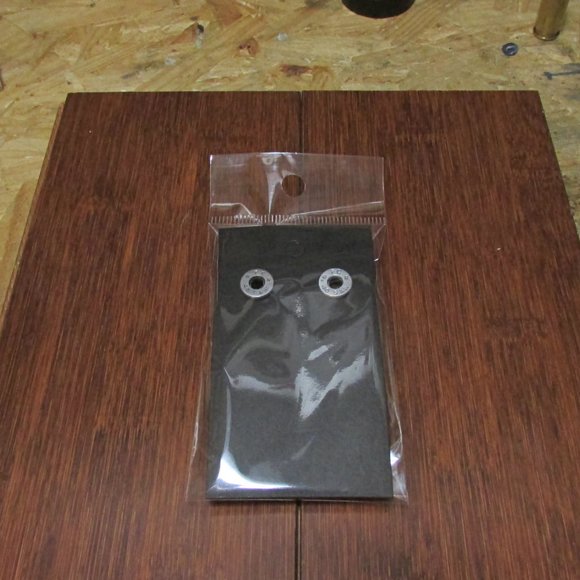 Silver Earrings with 40 Cal Bullet Black Swarovski - Picture 4 of 5